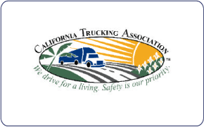 california trucking association company logo